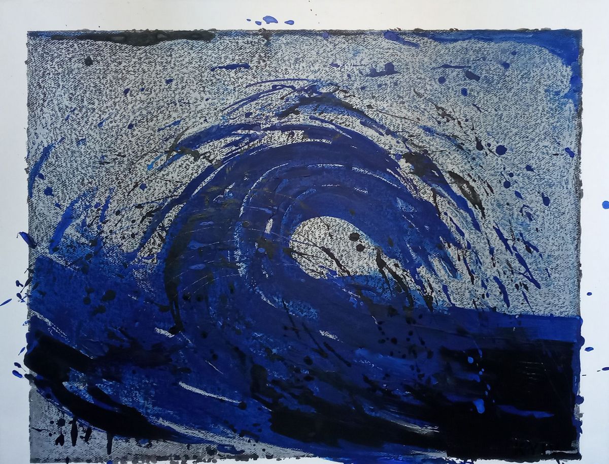 Oleksii Zheltonogov's painting - Wave