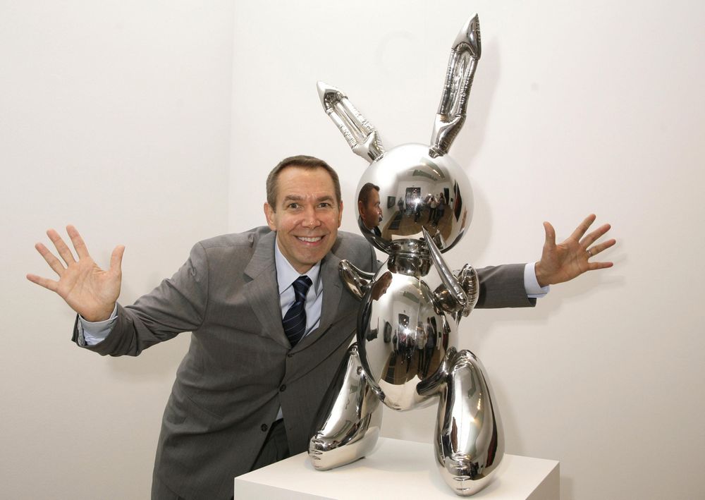 Jeff Koons Sculpture - Rabbit