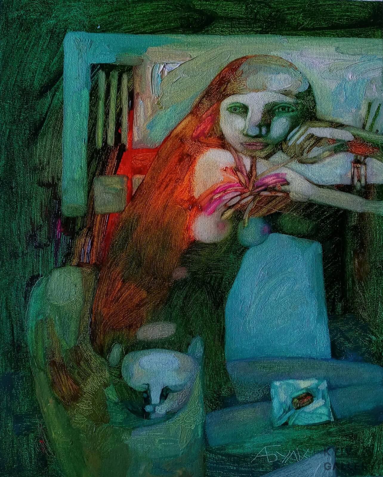 Картина Анни Булкіної - Лист коханого