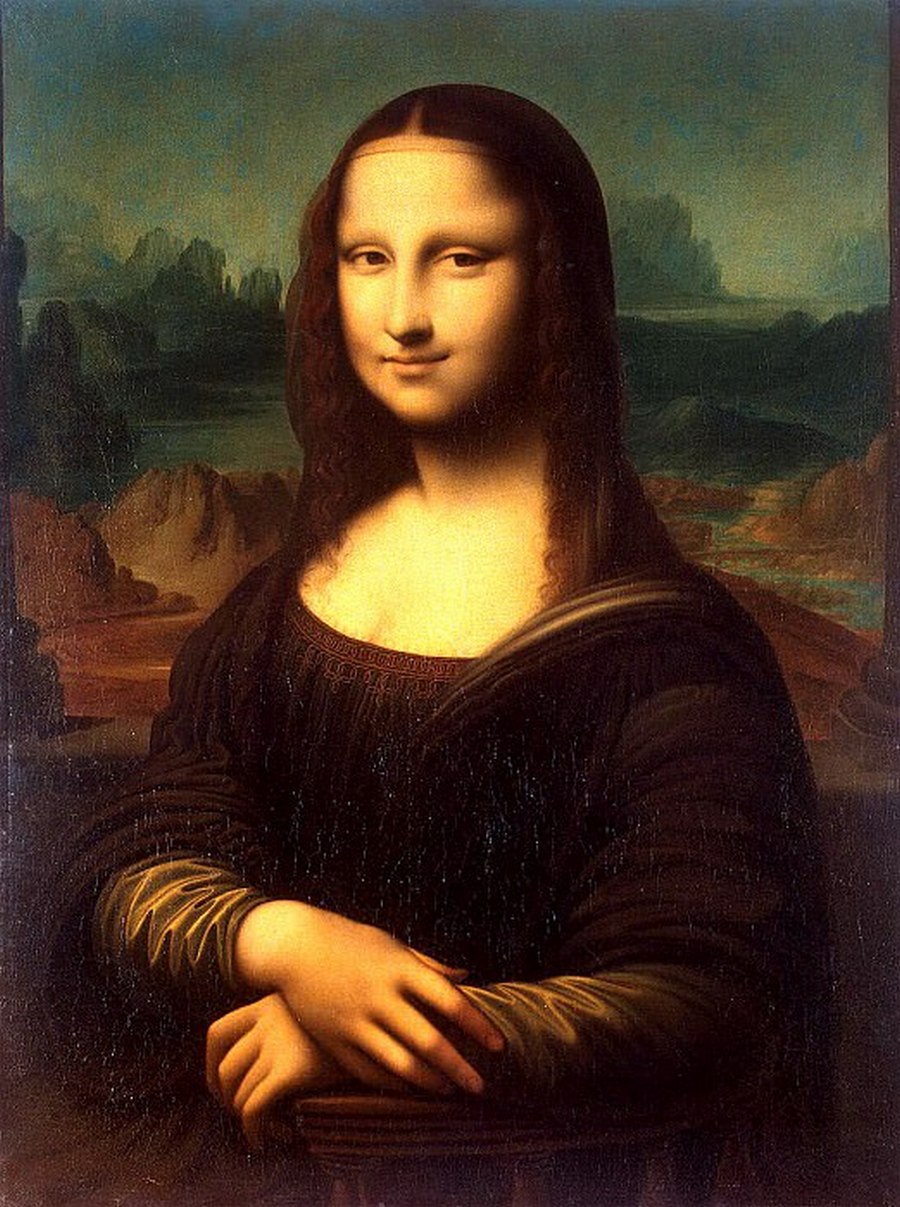 Картина Леонардо Да Вінчі - Мона Ліза