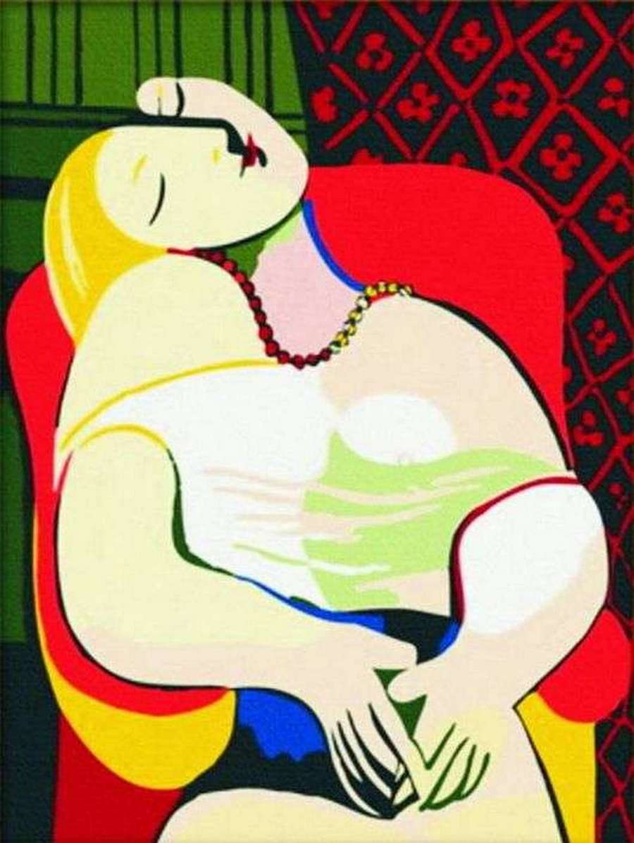 Pablo Picasso's painting - Sleep