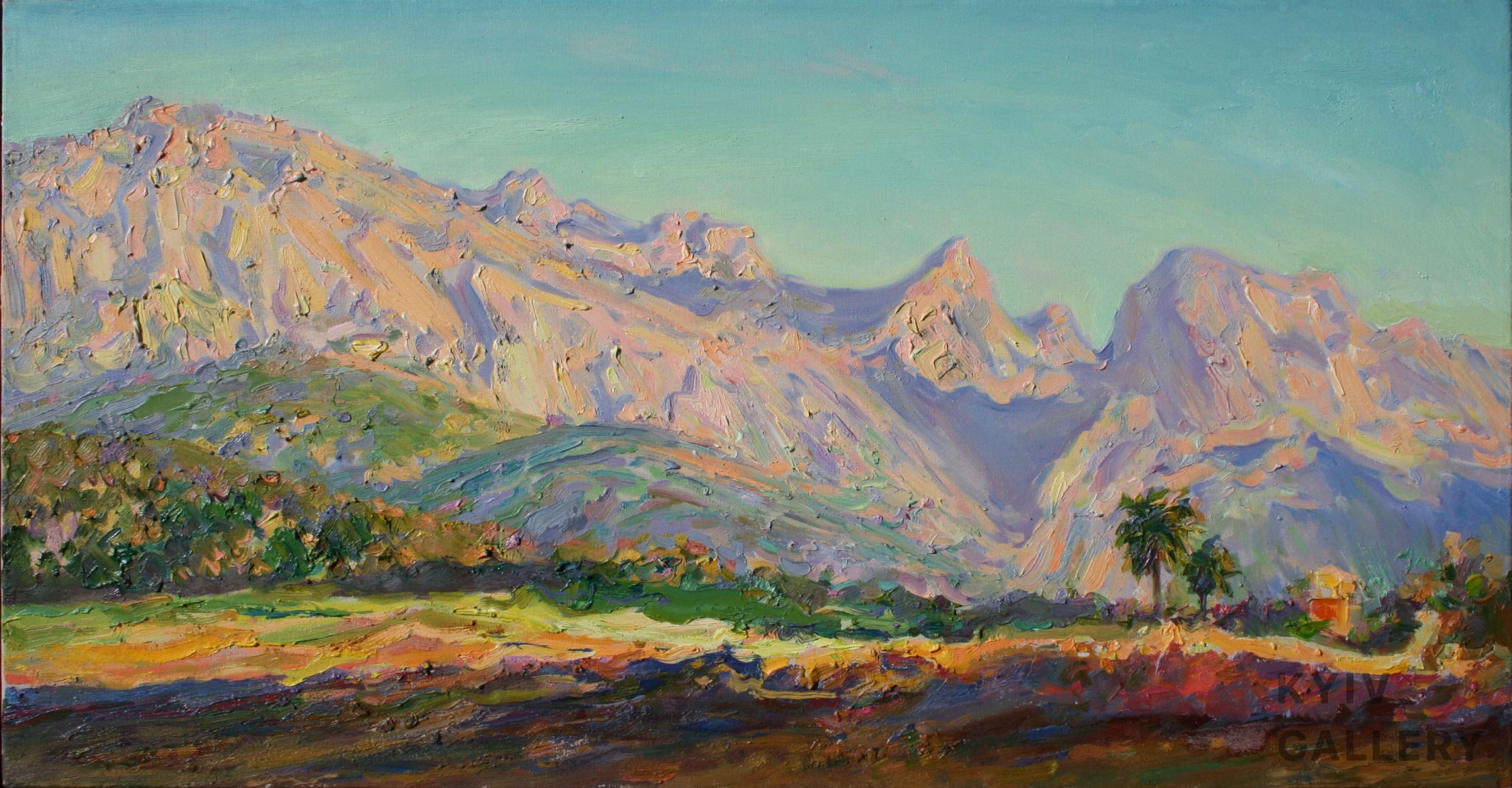 Картина Леонида Павленко - Анталийские горы