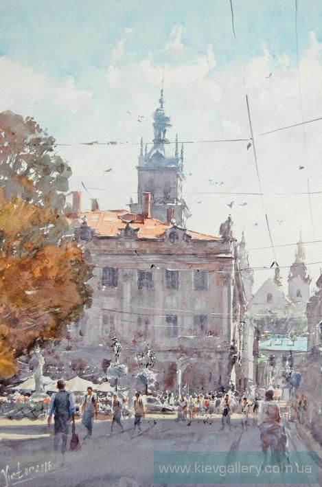 Painting “Lviv autumn“