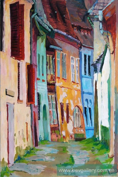 Painting “Old Yard“
