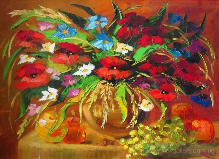 Painting “Still Life with poppies“