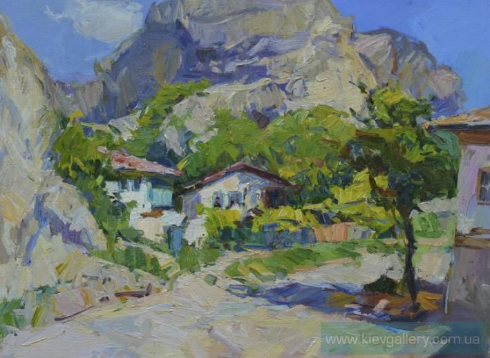 Painting «In the mountains», oil, canvas. Painter Pereta Viacheslav. Buy painting