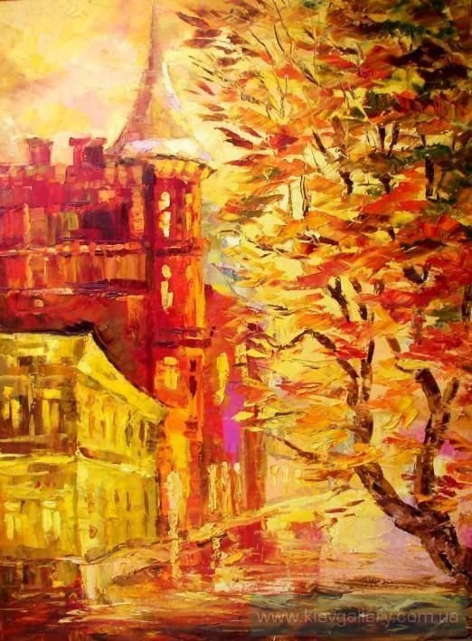 Картина “Осень в Киеве“