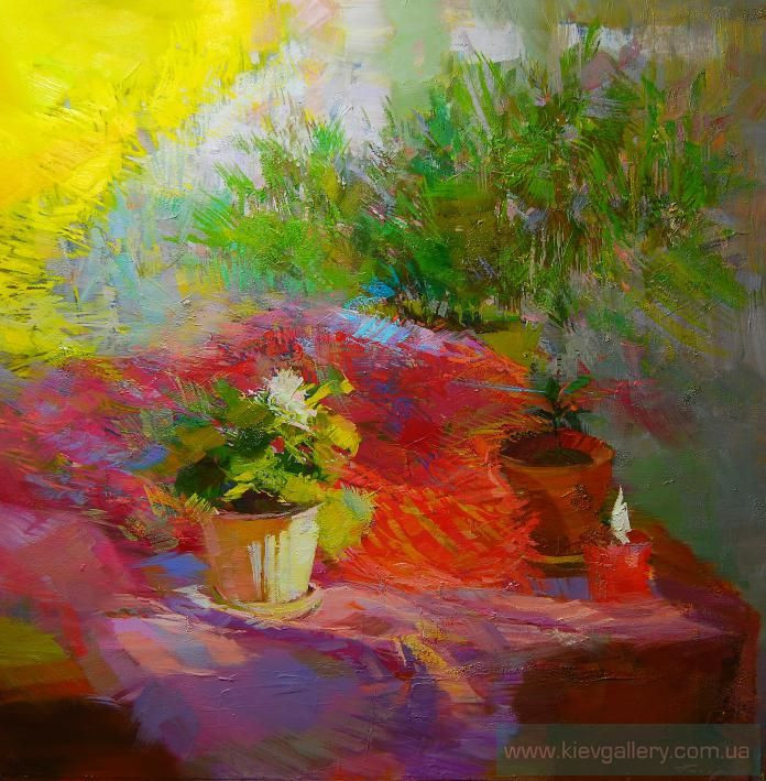 Painting “Still life with light“