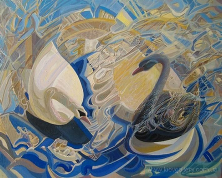 Painting “Swans“