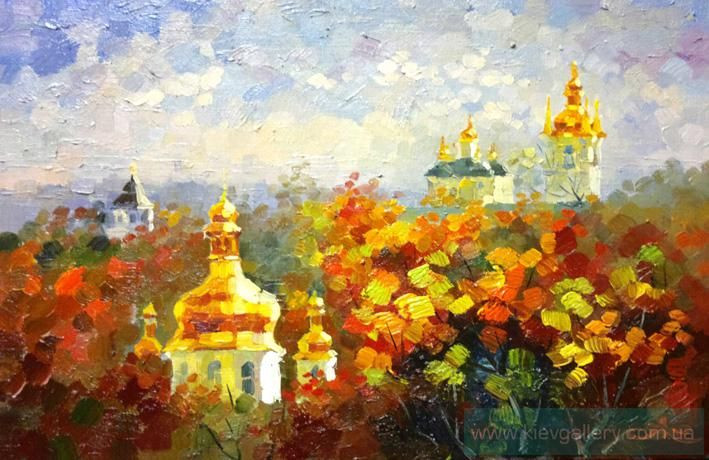 Painting “Golden Kyiv“