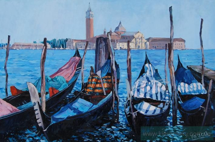 Painting “Venice. Soon will be a ride“
