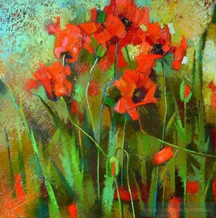 Painting “Poppies“