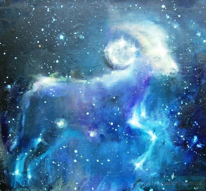 Painting “The Constellation of Aries“