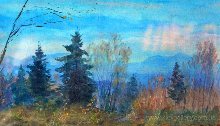 Painting “Foothills of the Carpathians“