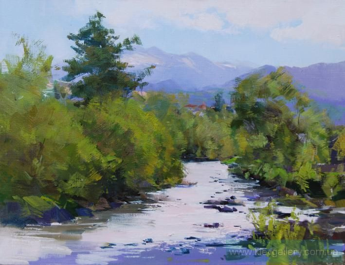 Painting “White River“