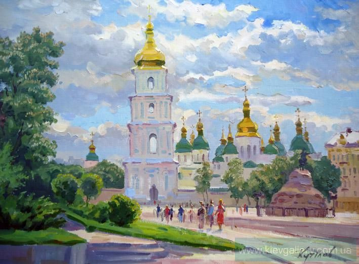 Painting “Sophia Cathedral“