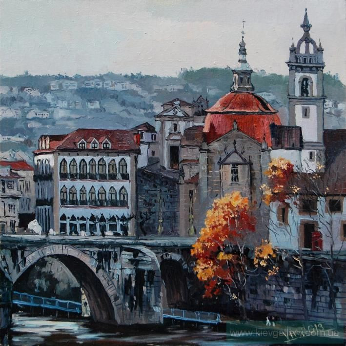 Painting “Old town“