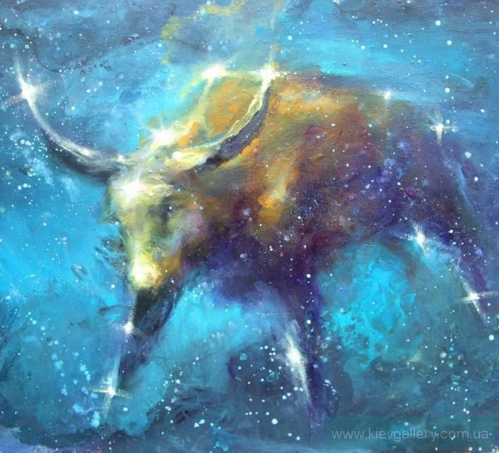 Painting “Constellation of Taurus“