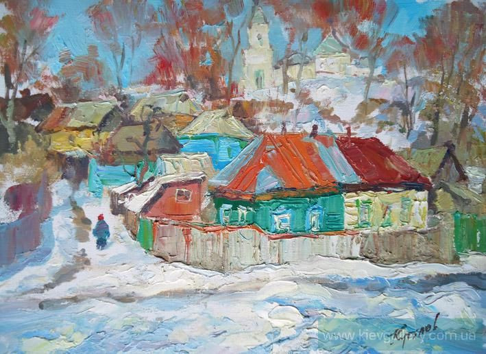 Painting “Winter day“