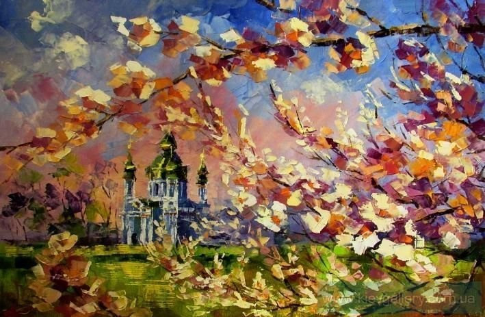 Картина “Весна в Киеве”