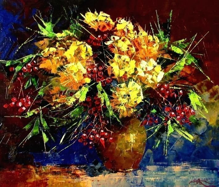 Painting “Yellow flowers“