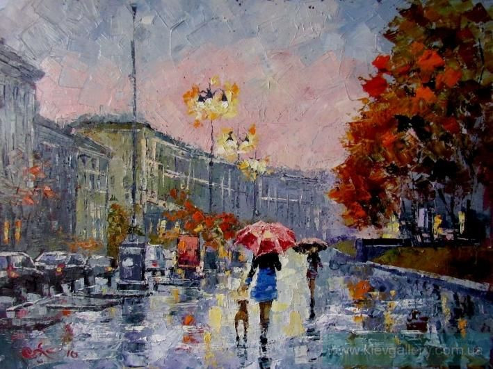 Painting “Rainy day“