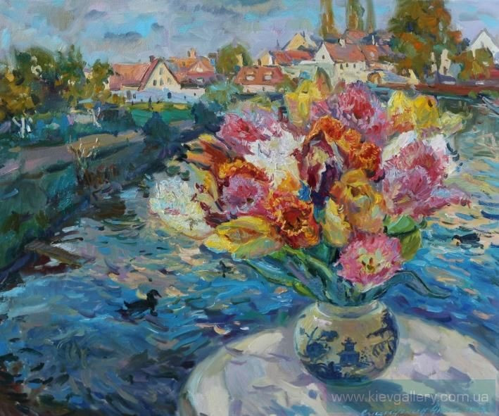 Painting “Tulip day“