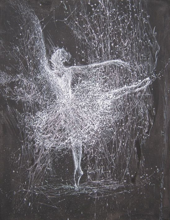 Painting “Giselle. A series of "Ballet"“