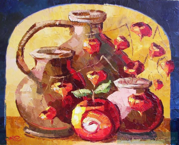 Painting “Copper jugs“