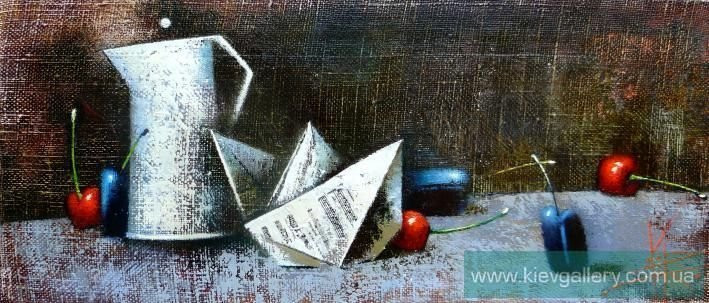 Painting “Paper boat“