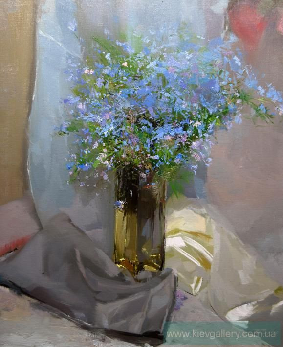 Painting «Blues stuff», oil, canvas. Painter Pysar Yurii. Buy painting