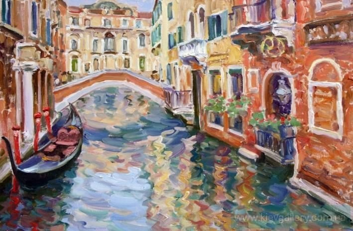 Картина “Яркая Венеция“