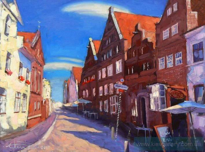 Painting “A good day. L&#246;neburg“