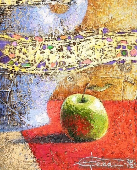 Картина “Зелене яблуко“