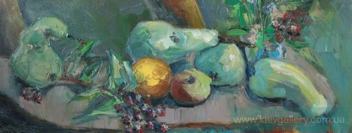Painting “Green pear“