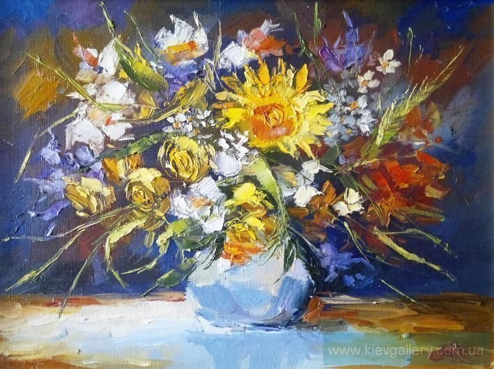 Painting “Holiday Bouquet“