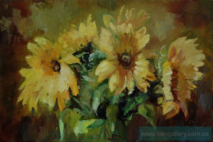 Painting “Sunflowers“