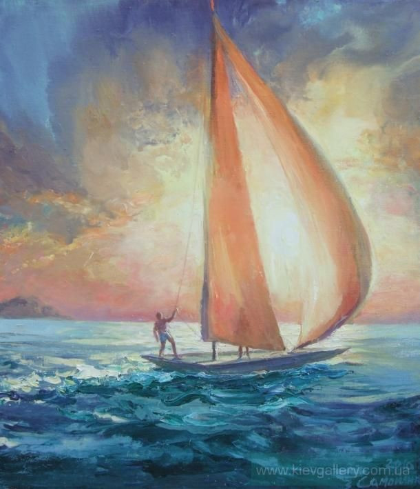 Painting “Sunny wind“