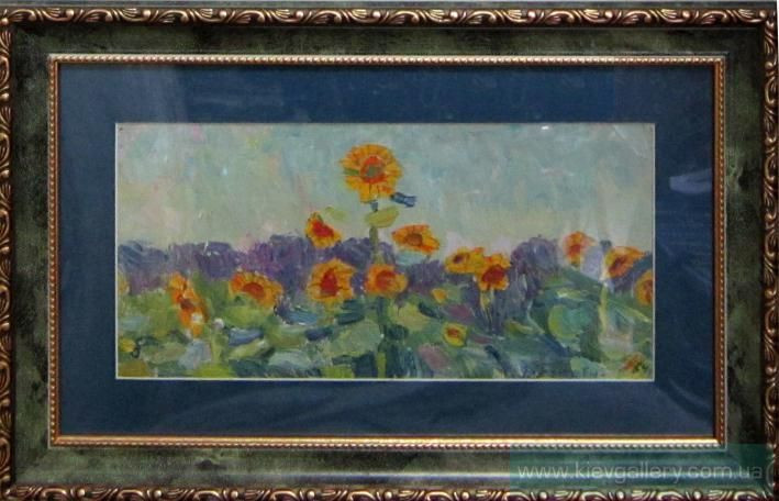 Painting “A field of sunflowers“