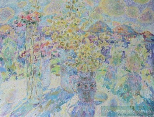 Painting «Let it be spring», oil, canvas. Painter Susharnyk Anna. Buy painting