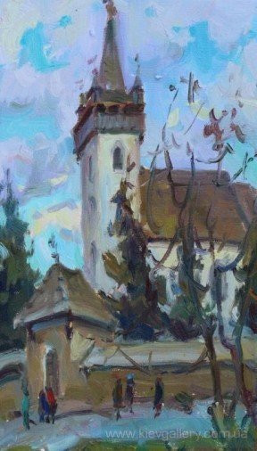 Painting «In Transcarpathia», oil, canvas. Painter Susharnyk Anna. Buy painting