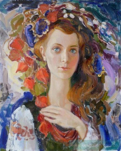 Painting «Autumn time», oil, canvas. Painter Orlova Maryna. Buy painting