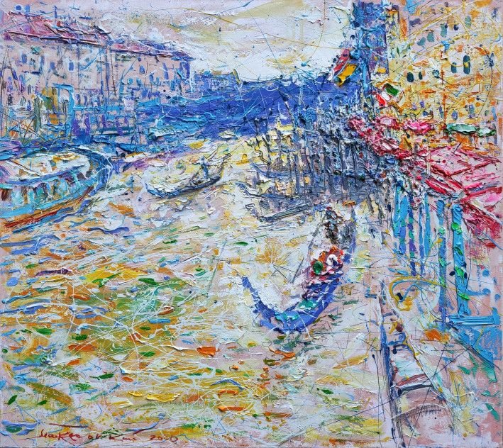 Painting «Venice», oil, canvas. Painter Makedonskyi Pavlo. Buy painting
