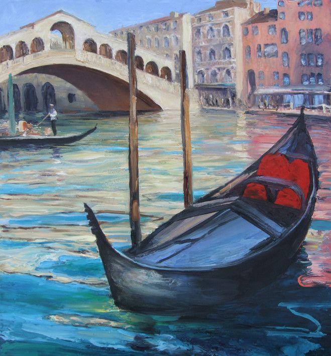 Картина “Венеция. Мост влюблённых”