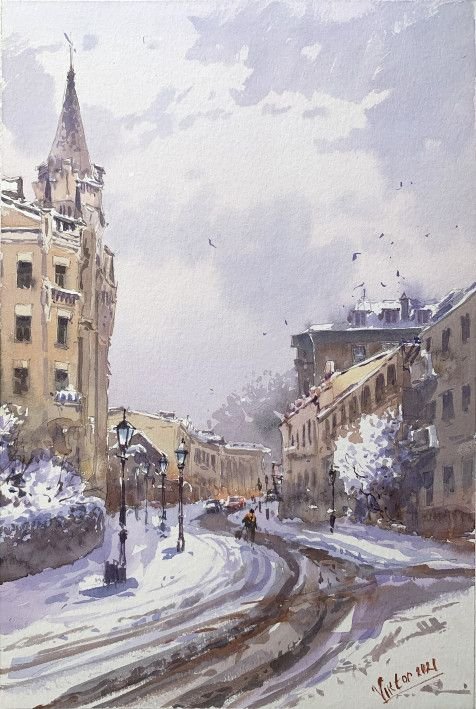 Картина “Киев зимой”