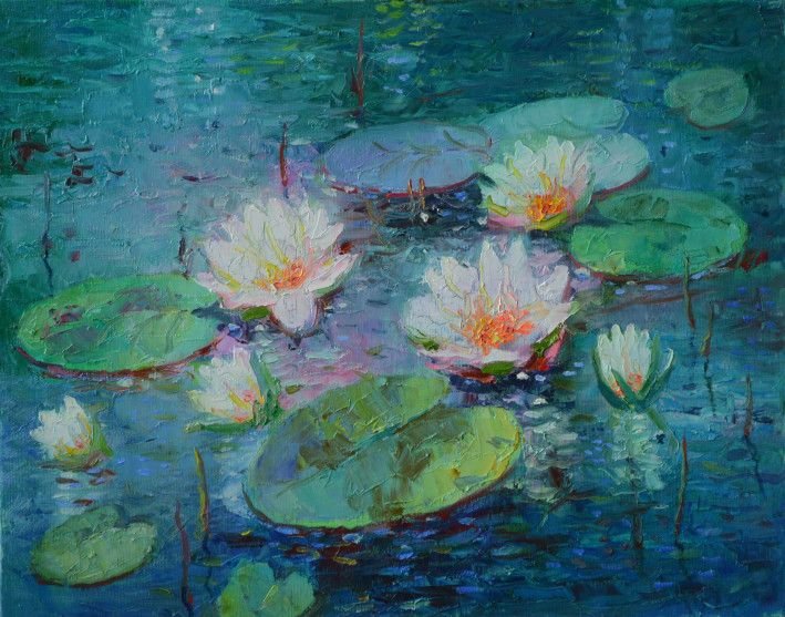 Painting “Water Lilies“