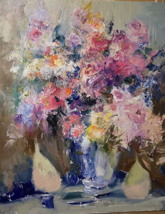 Painting «Spring mood», oil, canvas. Painter Herasymenko Nataliia. Buy painting