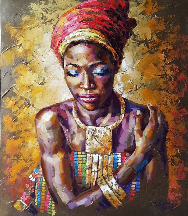 Картина “Портрет африканской королевы”