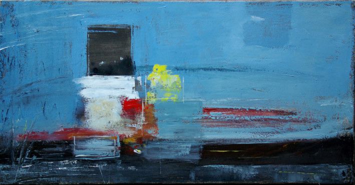 Painting «Summer Cafe», oil, canvas. Painter Bahatska Nataliia. Buy painting
