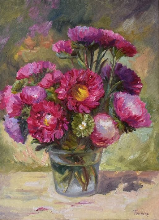 Painting “August flowers”